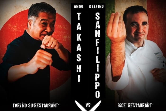 food fight Jumeirah Etihad Towers chefs