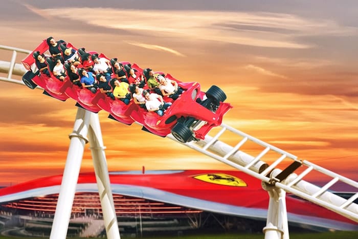 SUNDOWNER offer Ferrari World Abu Dhabi-min