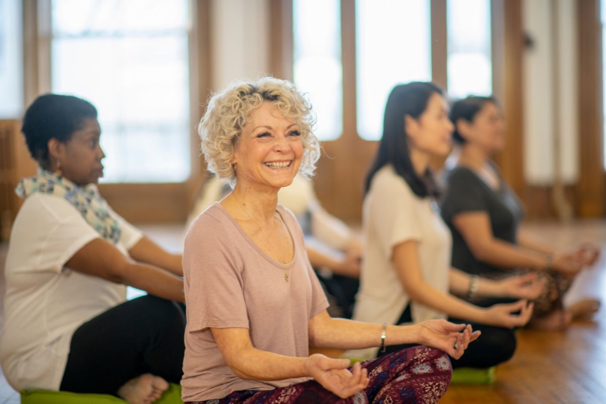 Yoga class in Abu Dhabi