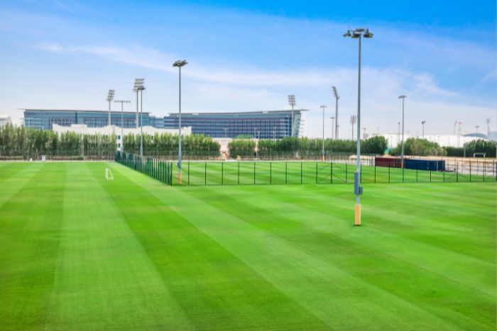 Sports field at Al Forsan International Sports Resort Abu Dhabi