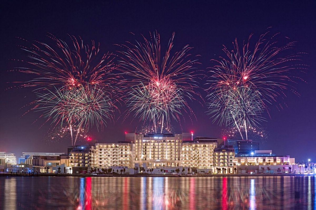 Yas Island Fireworks