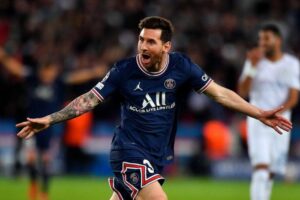 Lionel Messi in Abu Dhabi