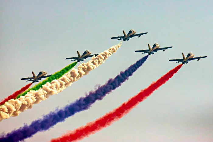 Fursan Al Emarat’s airshow heads to the sky at Al Hosn Festival - Yalla