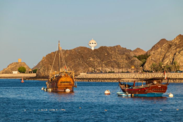 Muttrah Corniche and Muttrah Souk - Muscat Oman