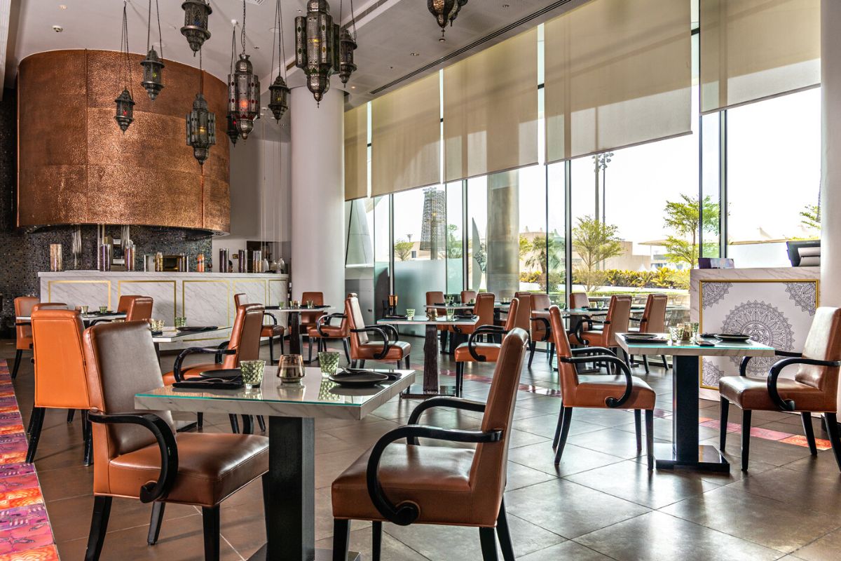 Angar Interior at W Abu Dhabi - Yas Island