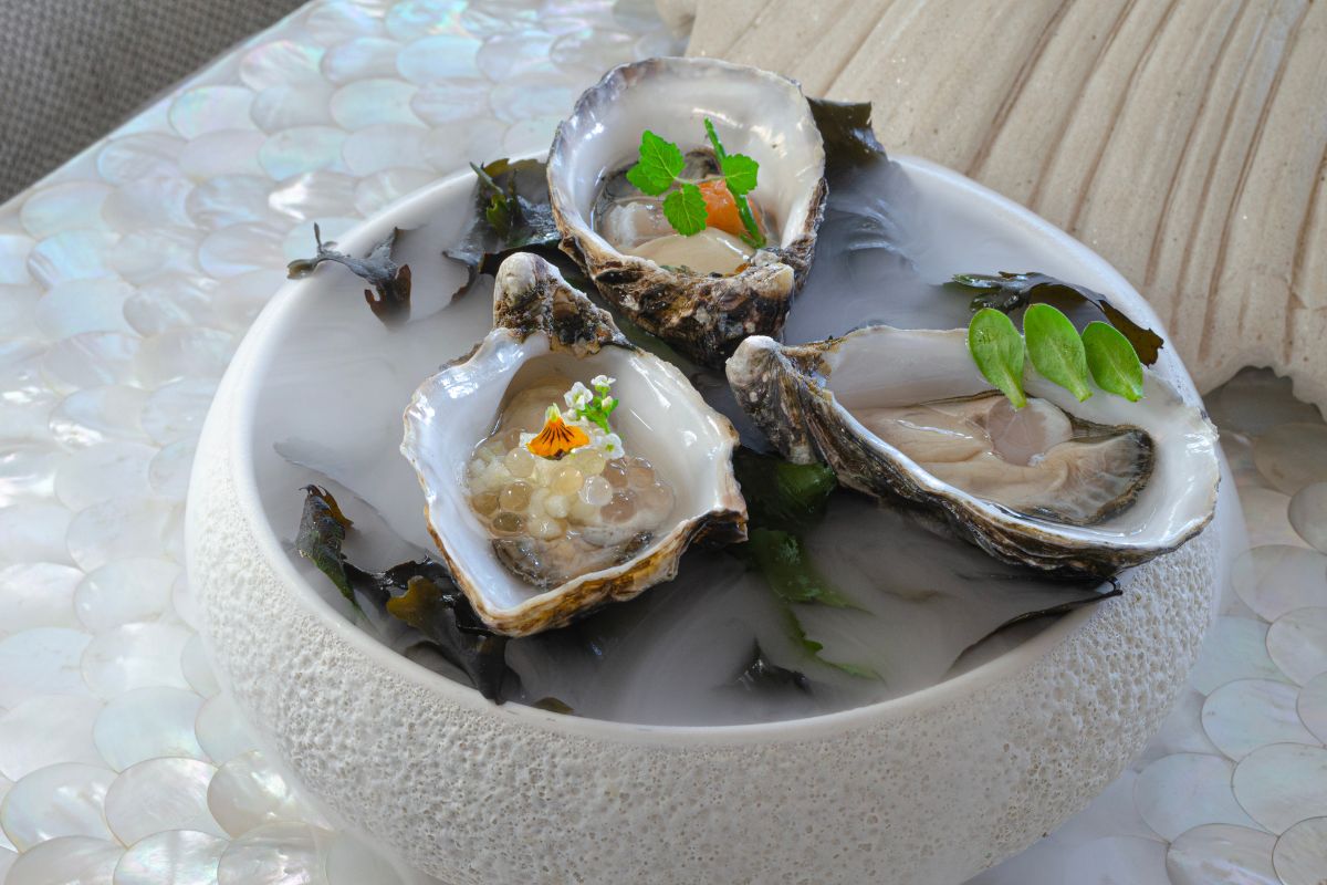 Gillardeau Oysters at Catch at St Regis Abu Dhabi