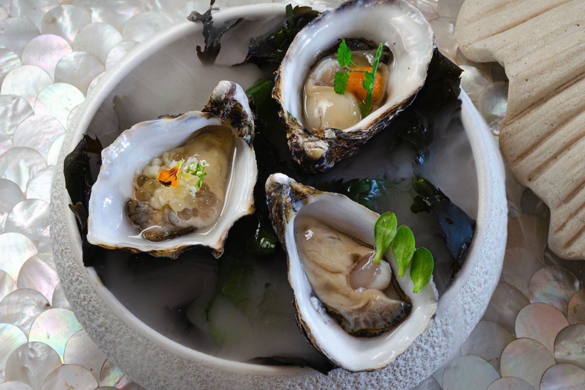 Gillardeau Oysters at Catch at St Regis Abu Dhabi