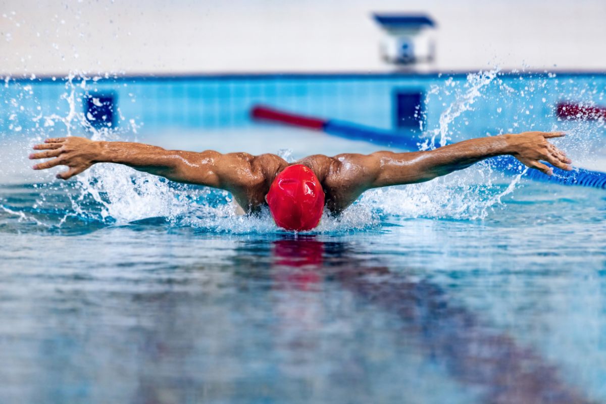 Swim class at Al Forsan