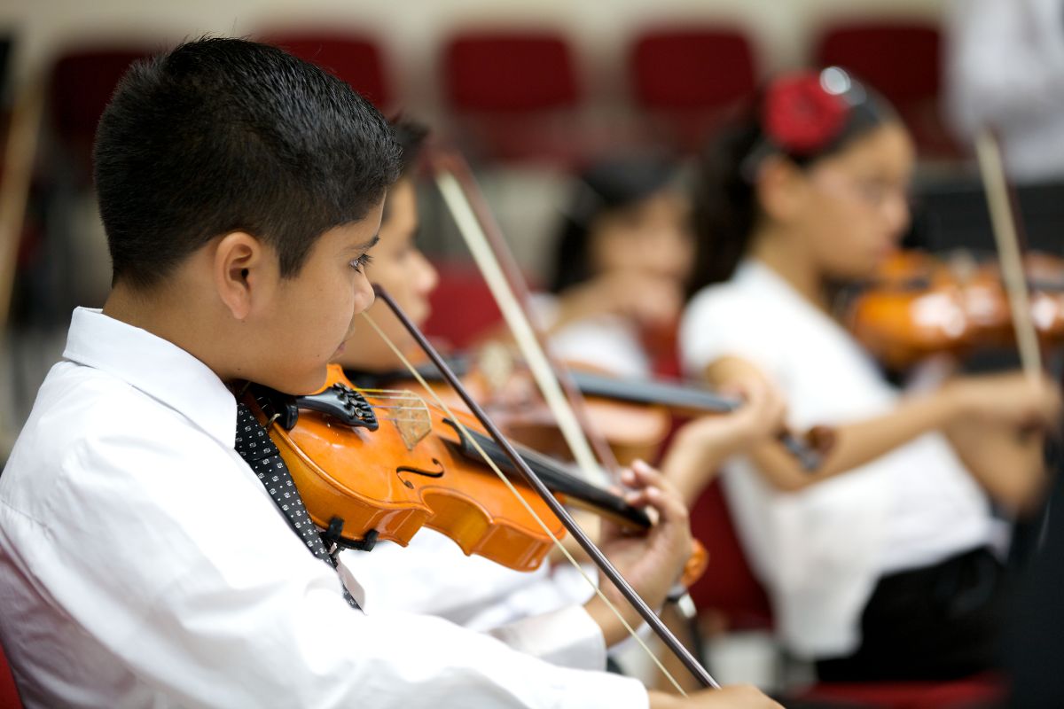 The Youth Orchestra in Abu Dhabi