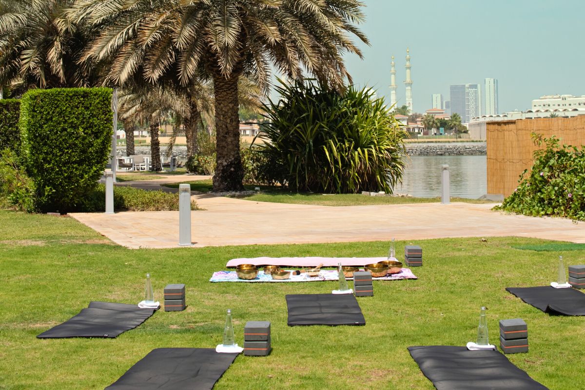 Yoga Masterclass at Fairmont Bab Al Bahr