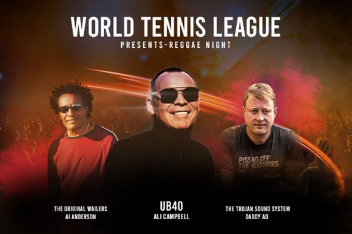 UB40 to headline Reggae Night at The World Tennis League S2