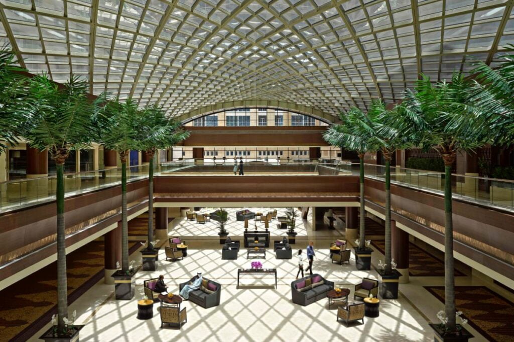 Sky Dome at Dusit Thani bird's eye view for Summer Picnic