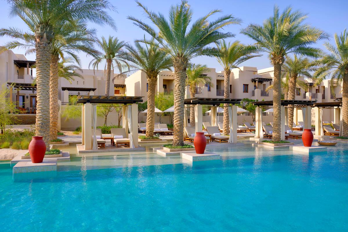 Al Wathba A Luxury Collection Desert Resort and Spa pool, best pool day pass offers abu dhabi, swimming pools in Abu Dhabi