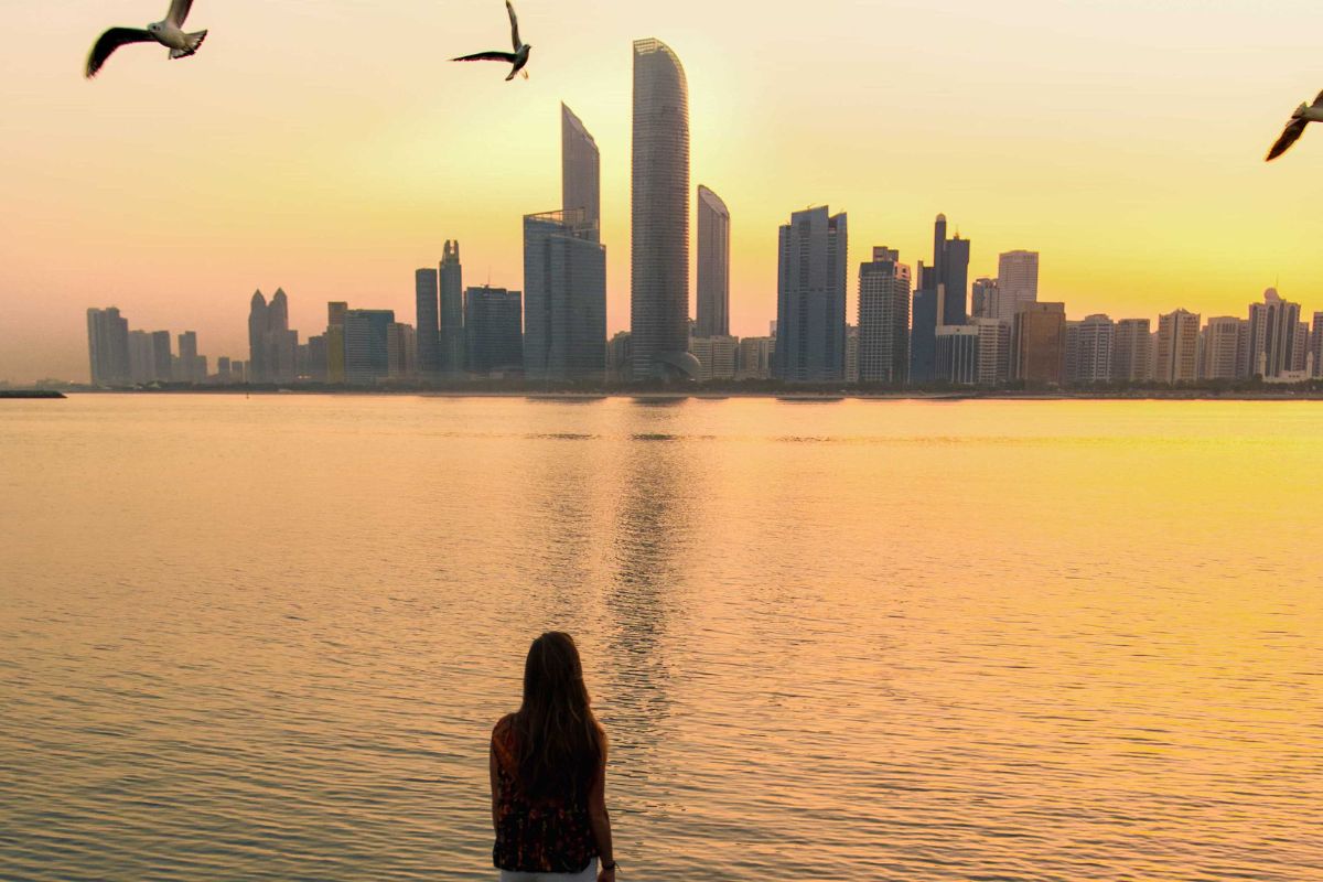 Abu Dhabi Corniche beach