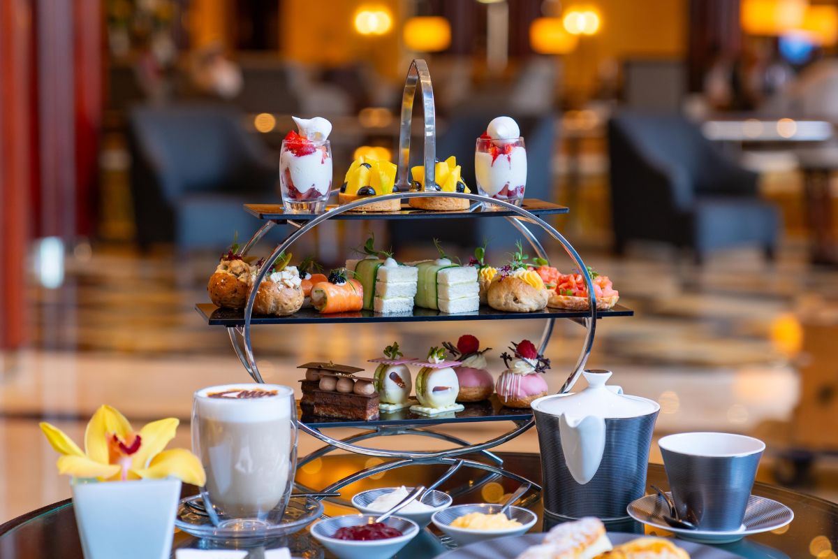 Afternoon Tea at Beach Rotana