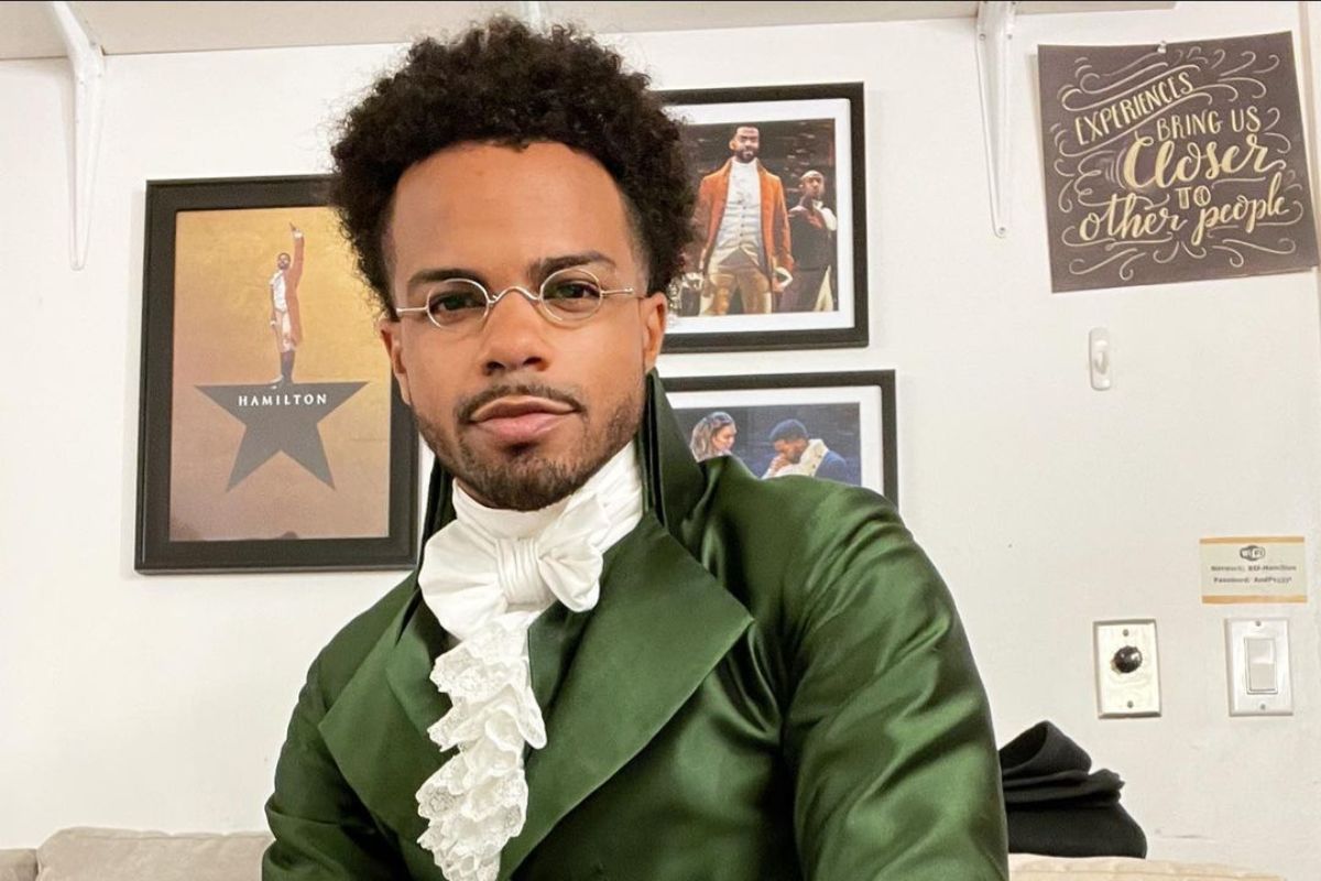 DeAundre Woods for Hamilton Musical