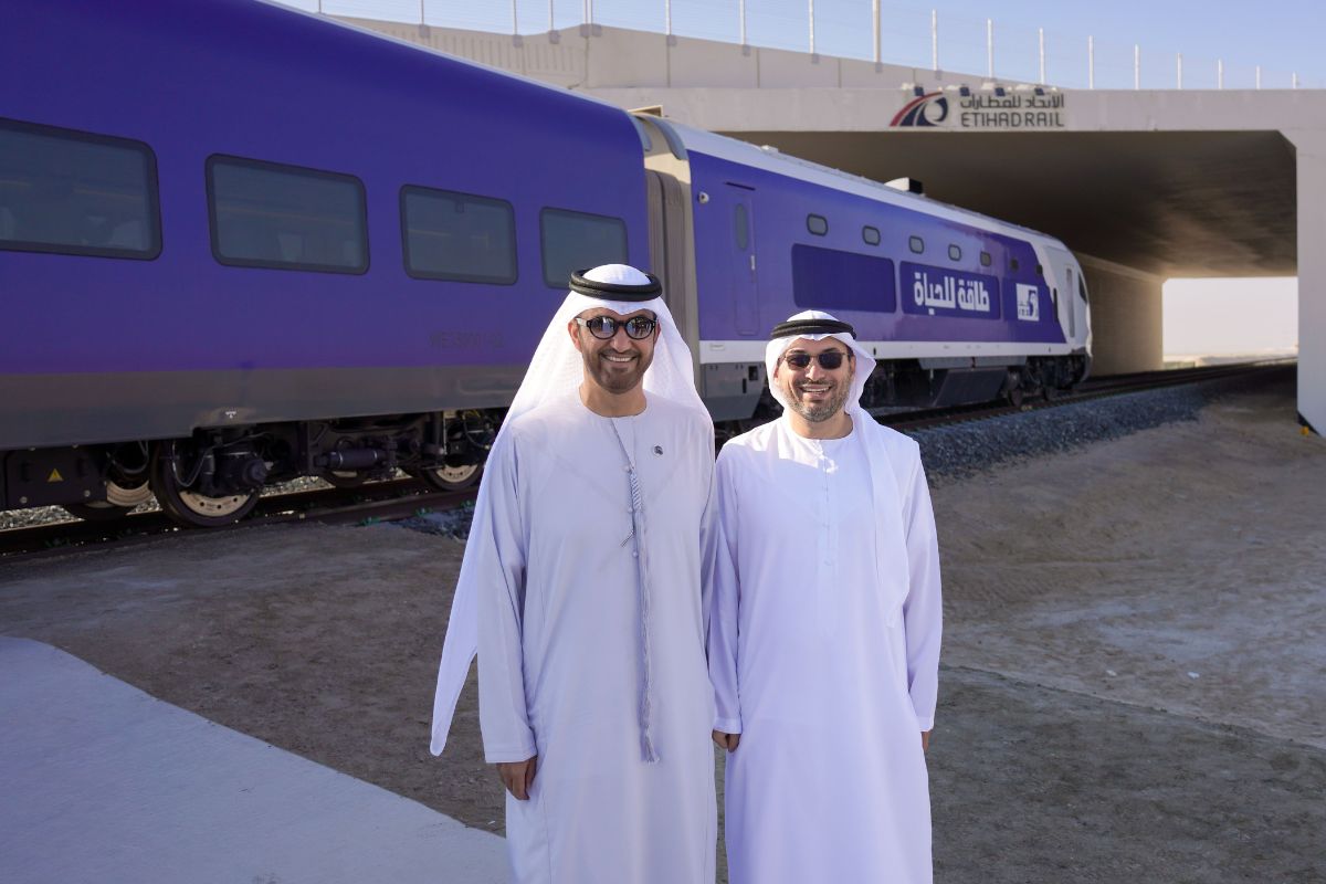 Etihad Rail breaks ground: Inaugural journey connects Abu Dhabi to Al Dhannah