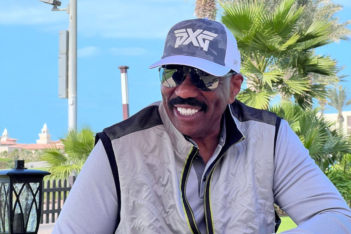 Steve Harvey at Open Fire Food Festival