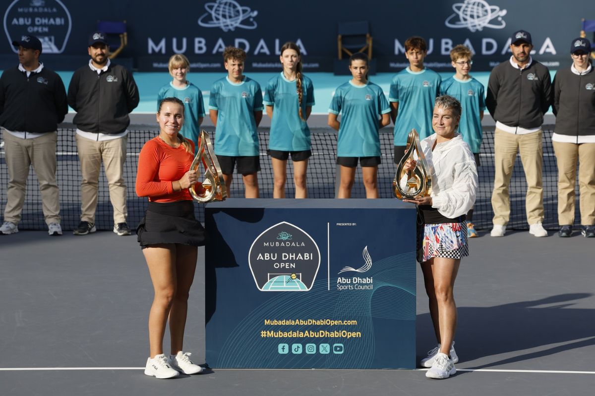 Doubles Champions Sofia Kenin and Bethanie Mattek-Sands