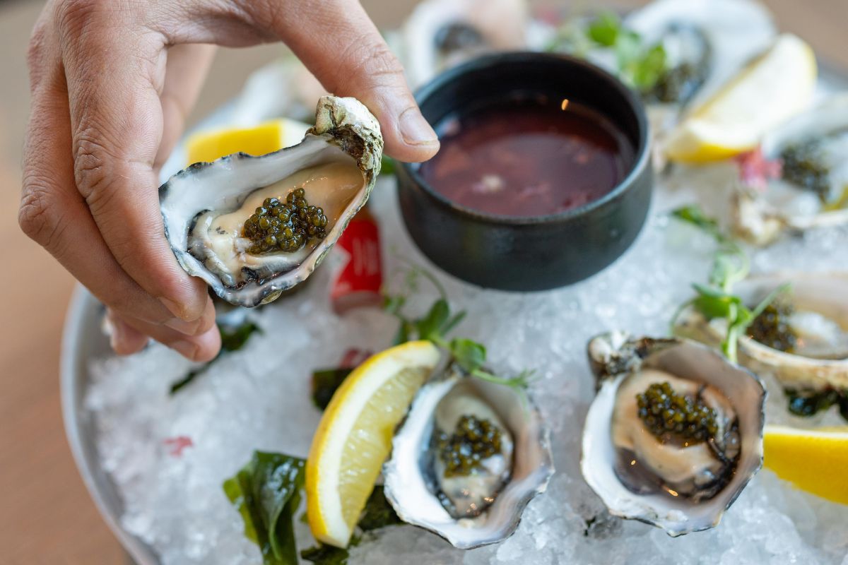 Oyster Caviar and Bubbly at Saadiyat Rotana Resort and Villas