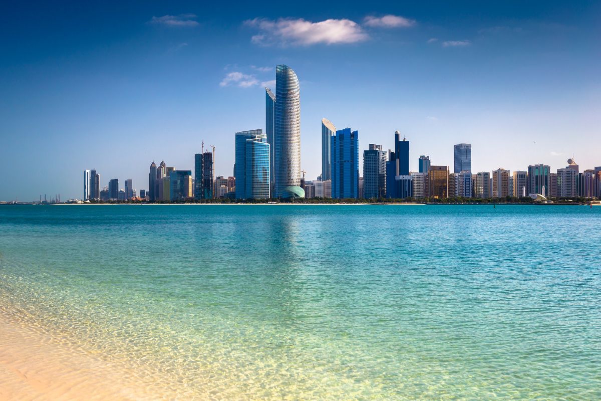 Beach in Abu Dhabi