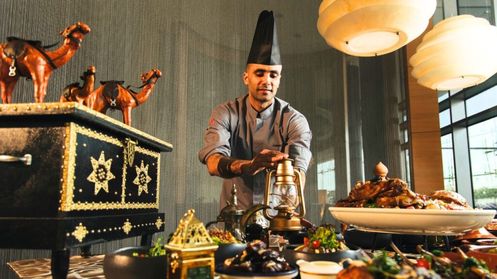 Iftar at marriott al forsan, iftar in abu dhabi