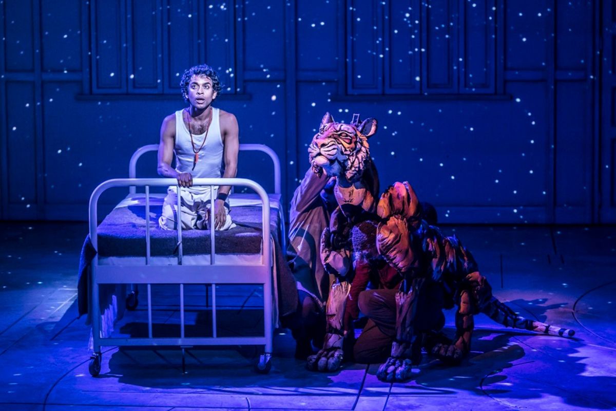 One of the scenes at Life of Pi the musical live in Etihad Arena