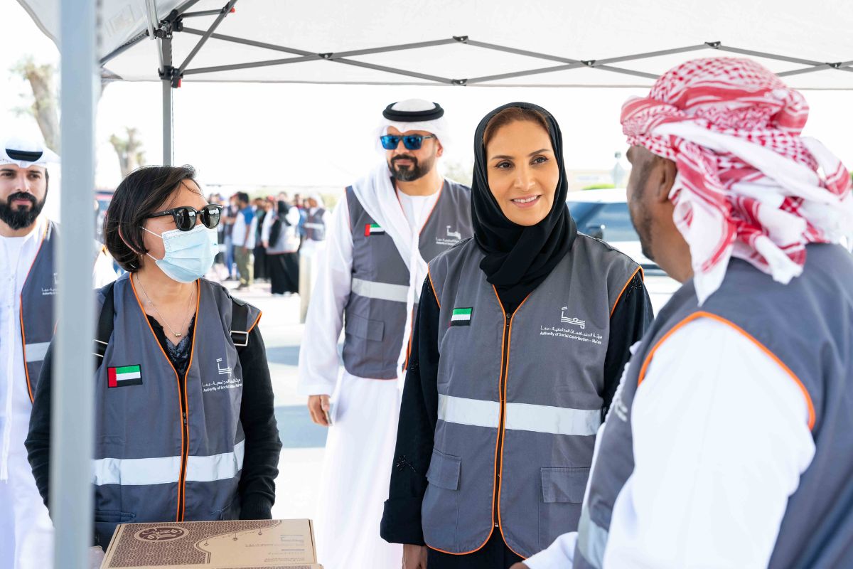 The Food ATM, an initiative enabled by Ma’an, kicked off during the holy month of Ramdan