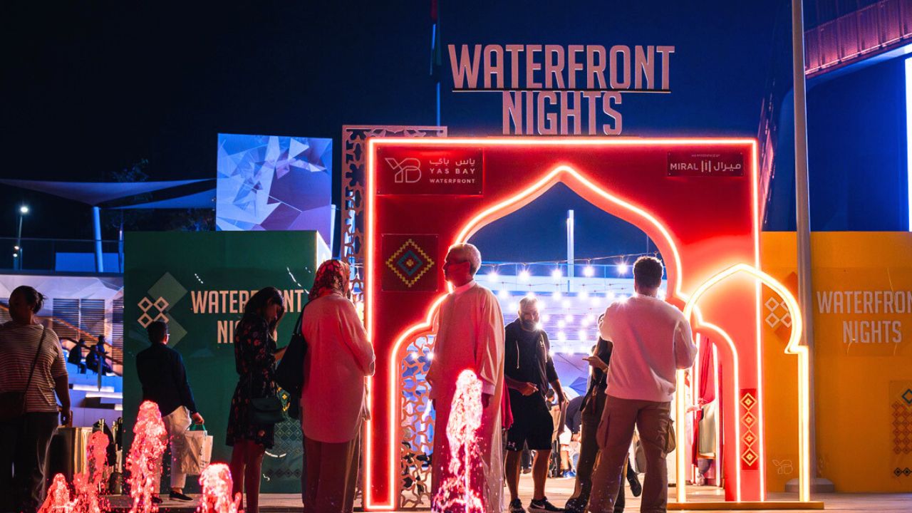 waterfront nights at yas bay