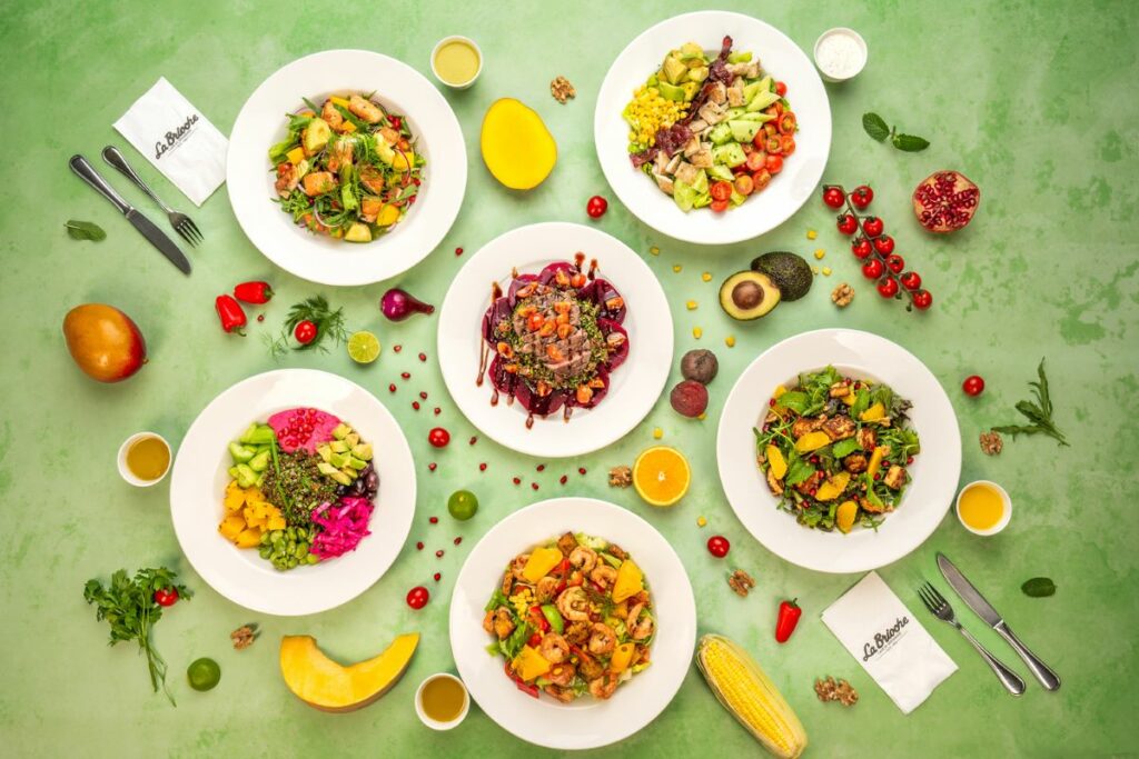 La Brioche salads for Summer of Salads