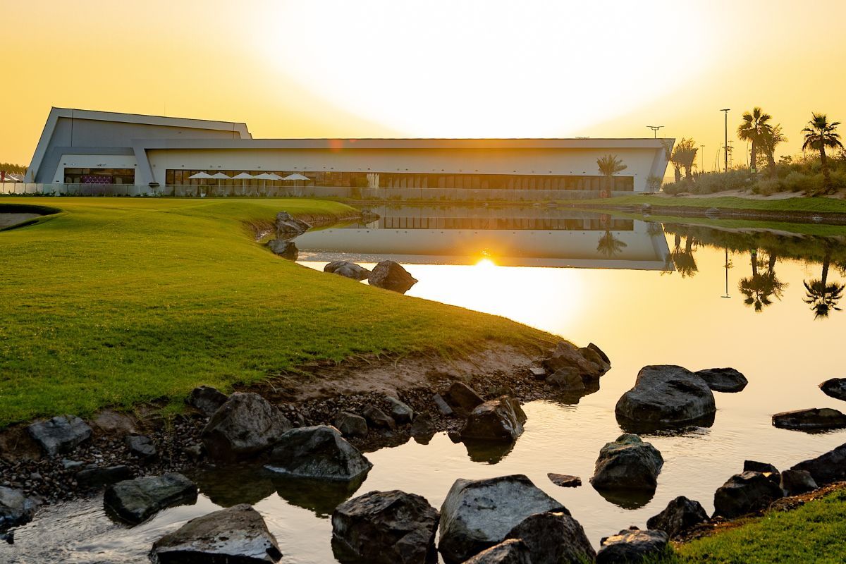 The exterior of Yas Acres Golf and Country Club membership