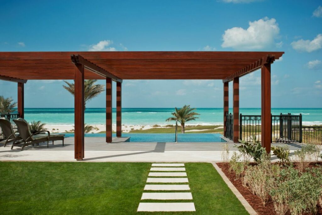 Majestic Suite private pool at The St. Regis Saadiyat Island Resort