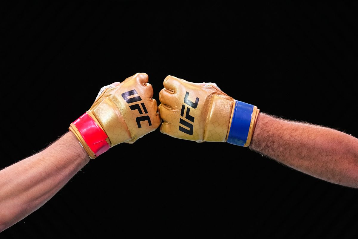 2 gloves for UFC Showdown Week in Abu Dhabi