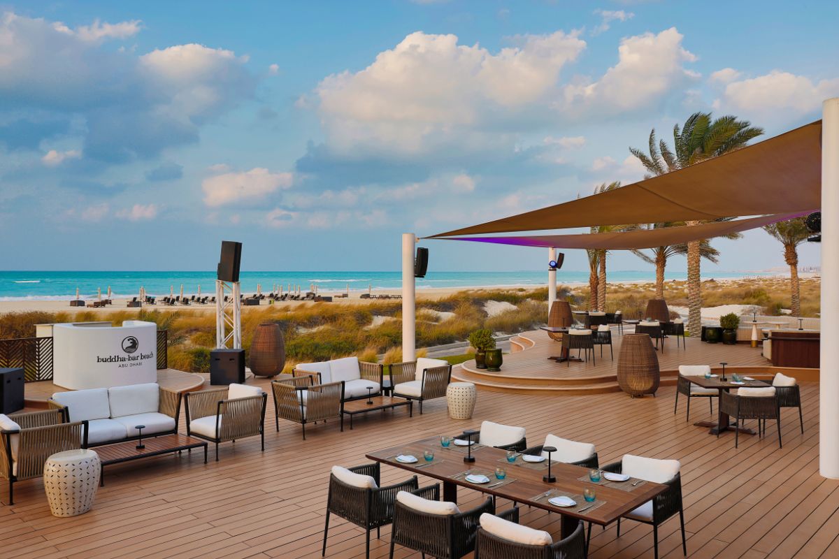 Sunset Highball happy hour at Buddha-Bar Abu Dhabi The St. Regis Saadiyat Island Resort