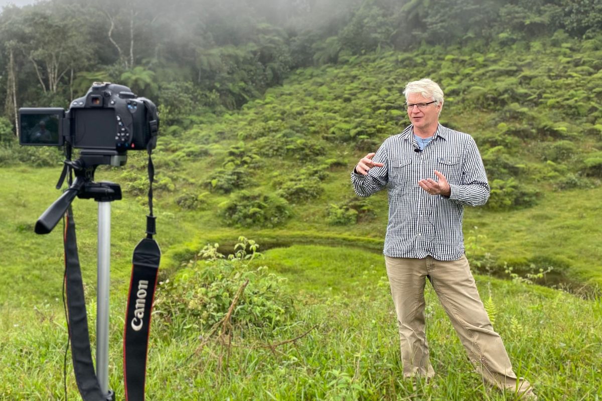 Nicolas heard, acting director general of mohamed bin zayed species conservation fund