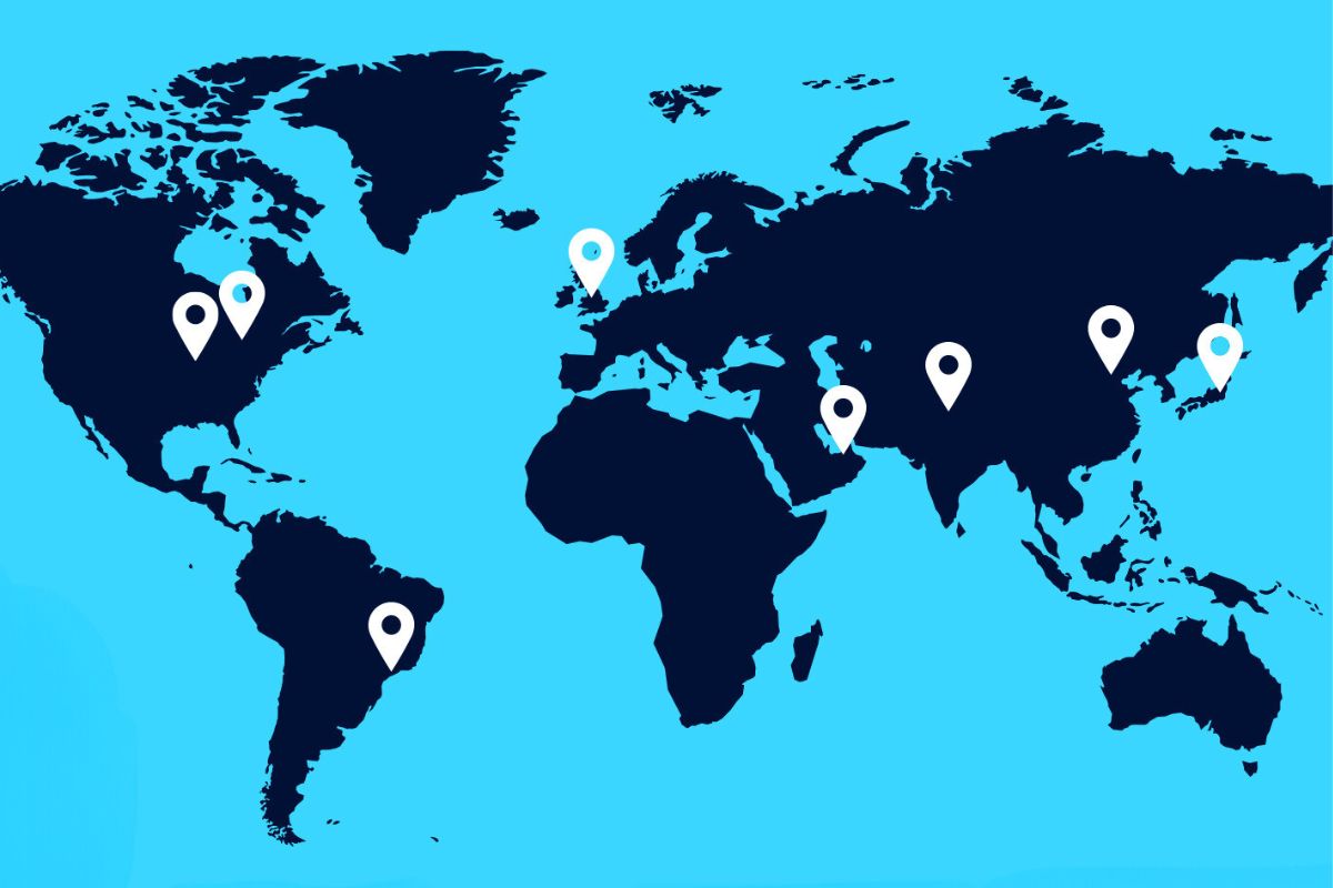 Man City Trophy tour map