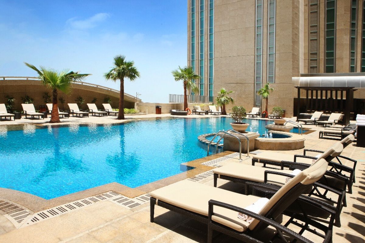 Best pool day at Sofitel Abu Dhabi Corniche