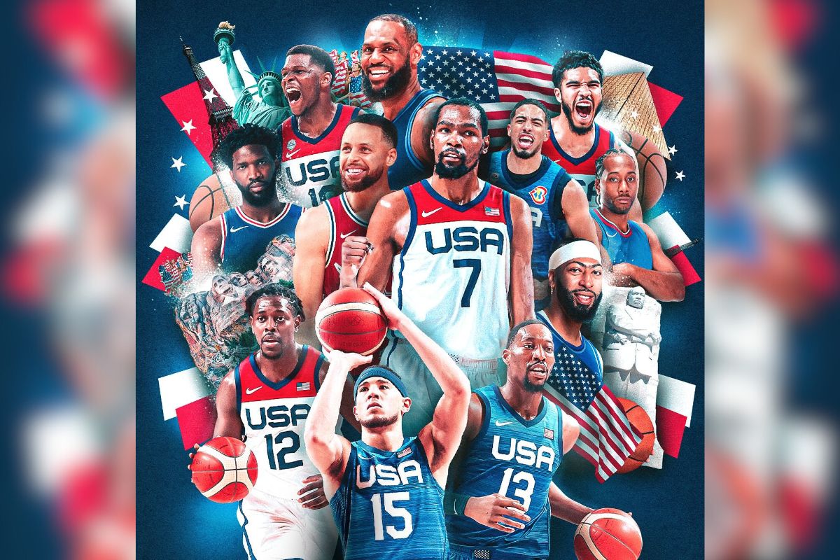 USA Basketball team plays at Etihad Arena