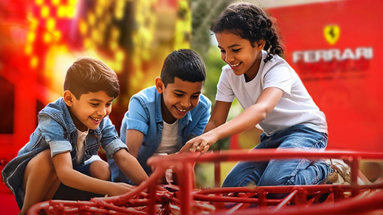 yas island summer camp ferrari world