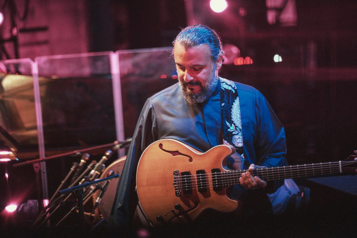 Claude Cozens Trio feat. Ghazi Al-Mulaifi and Tonatiut Zardon at the NYUAD Arts Center