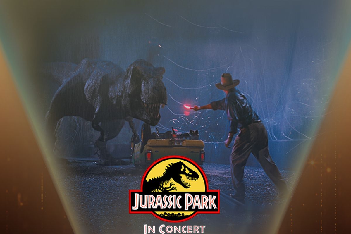 Jurassic Park in Movies in Concert at Etihad Arena