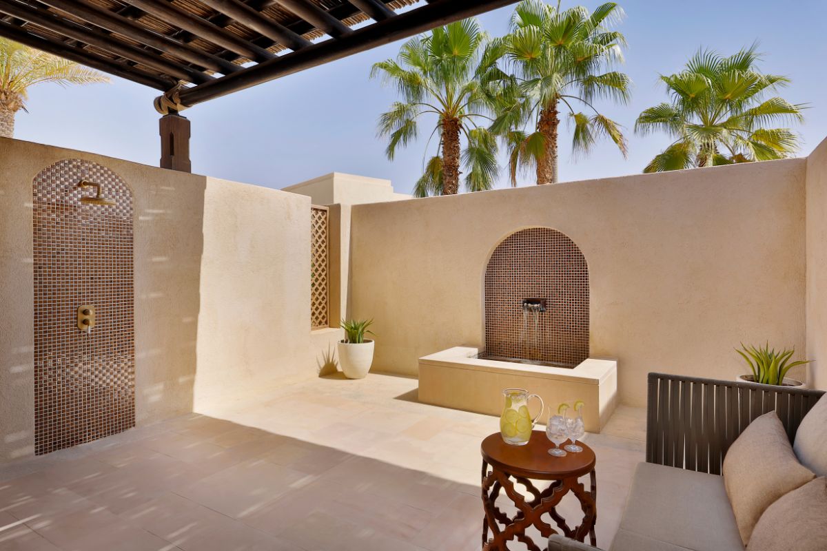 One of the treatment rooms at Saray Spa in celebration of Emirati Women's Day