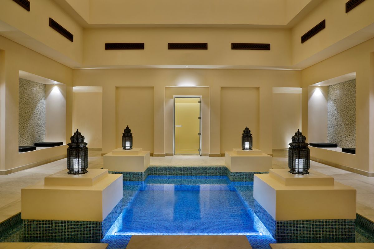 Saray Spa water treatment room in celebration of Emirati Women's Day