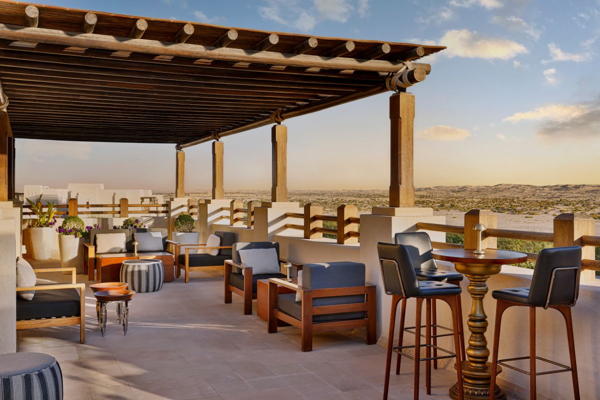 Al Mesayan Al Wathba A Luxury Collection Desert Resort and Spa outdoor seating