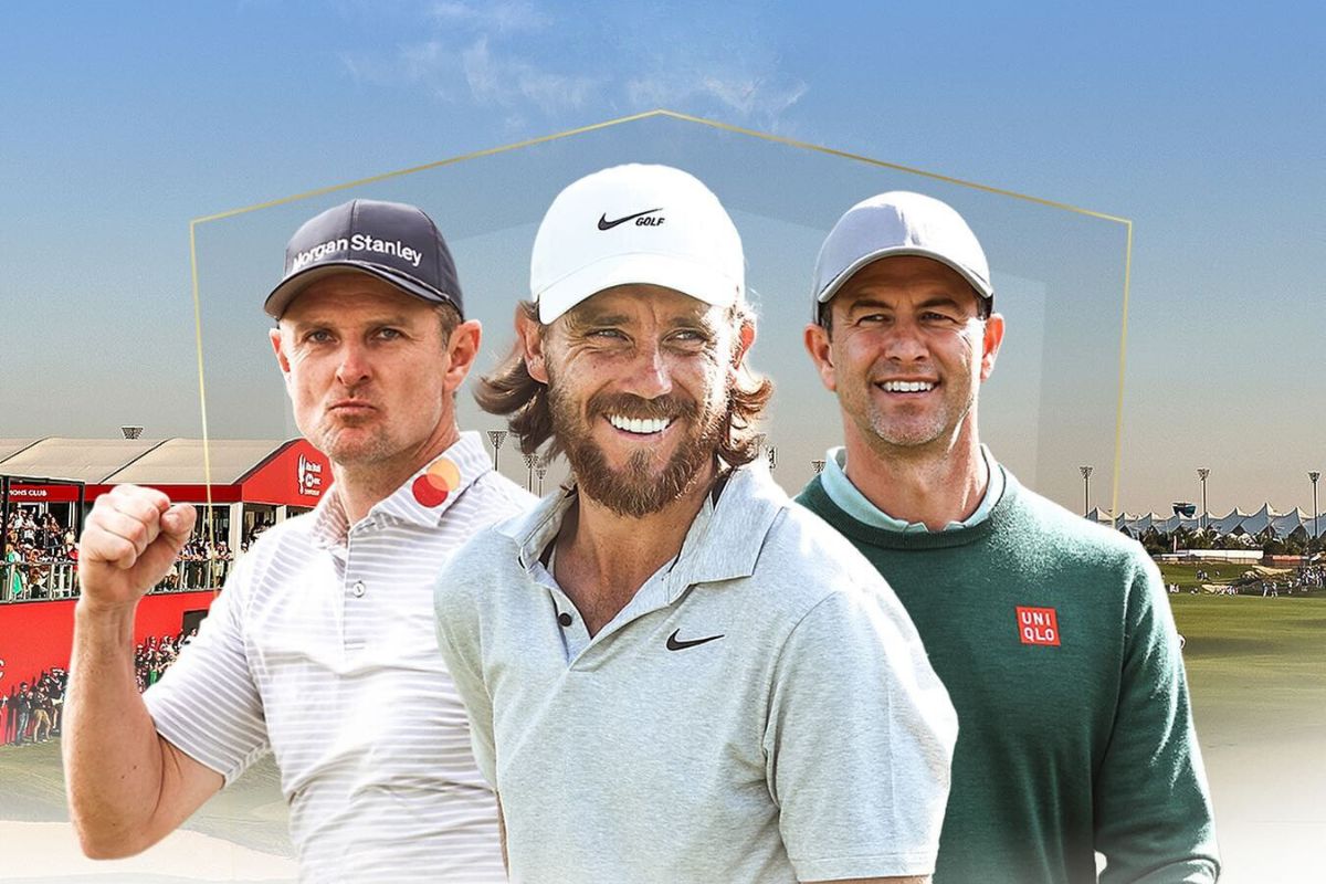 Abu Dhabi HSBC Championship - Fleetwood, Rose and Scott