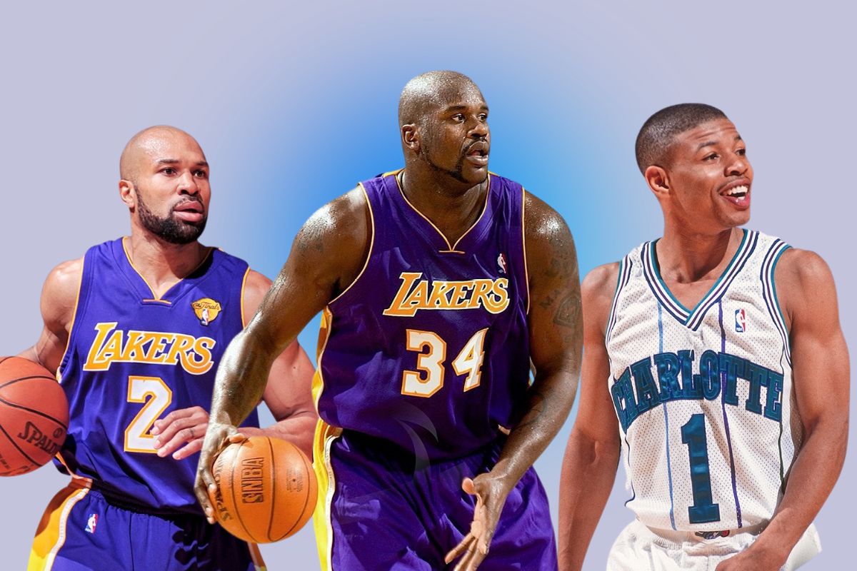 Dr. Shaquille O'Neill, Derek Fischer and Muggsy Bouges in NBA District 2024