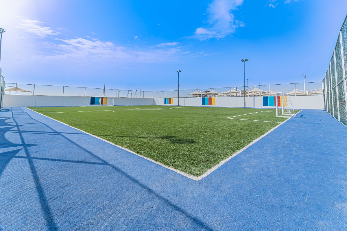 Zayed City School Inauguration field