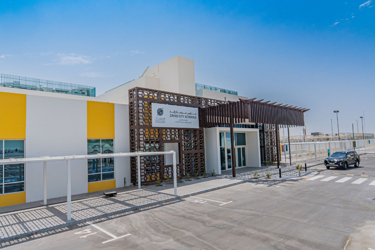 Zayed City School Inauguration exterior