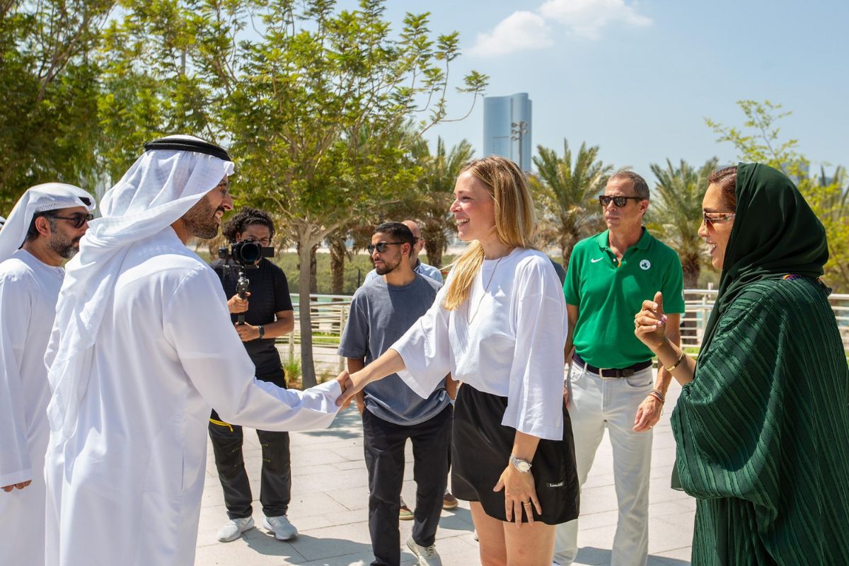 New NBA inspired basketball court revealed on Reem Island, Boston Celtics