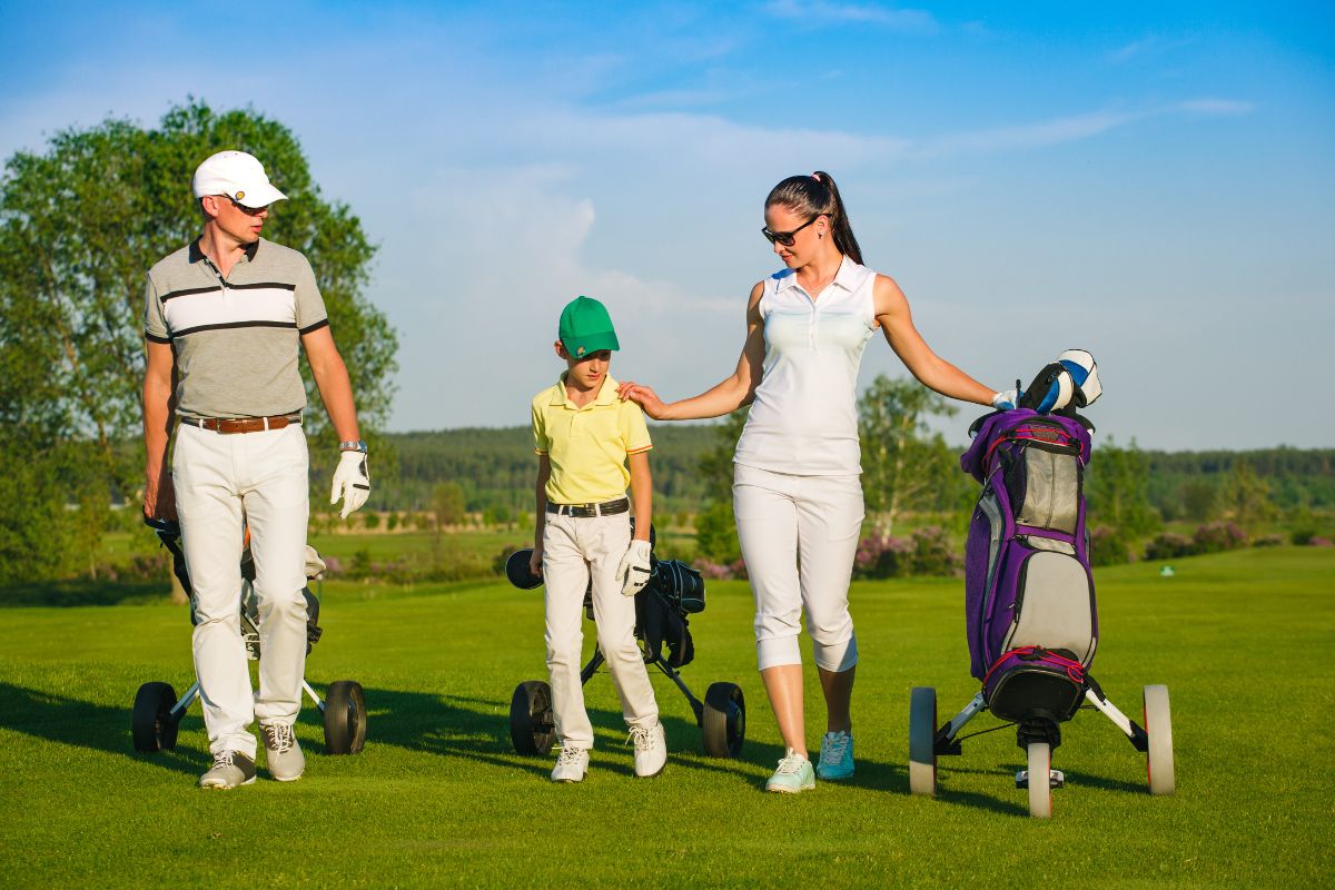 Family Day at Abu Dhabi HSBC Championship